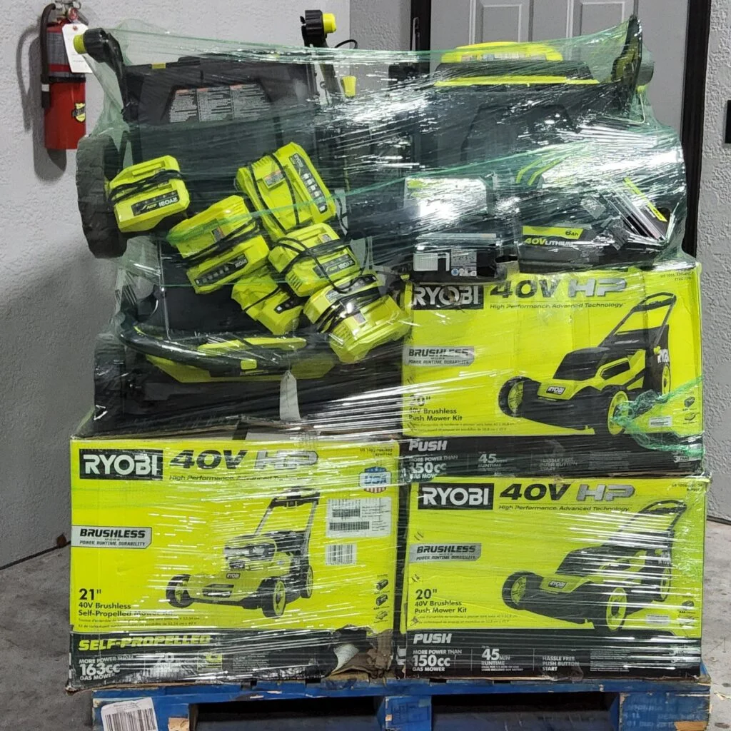 New Ryobi Lawn Mowers Pallet – 8 Units - Image 3